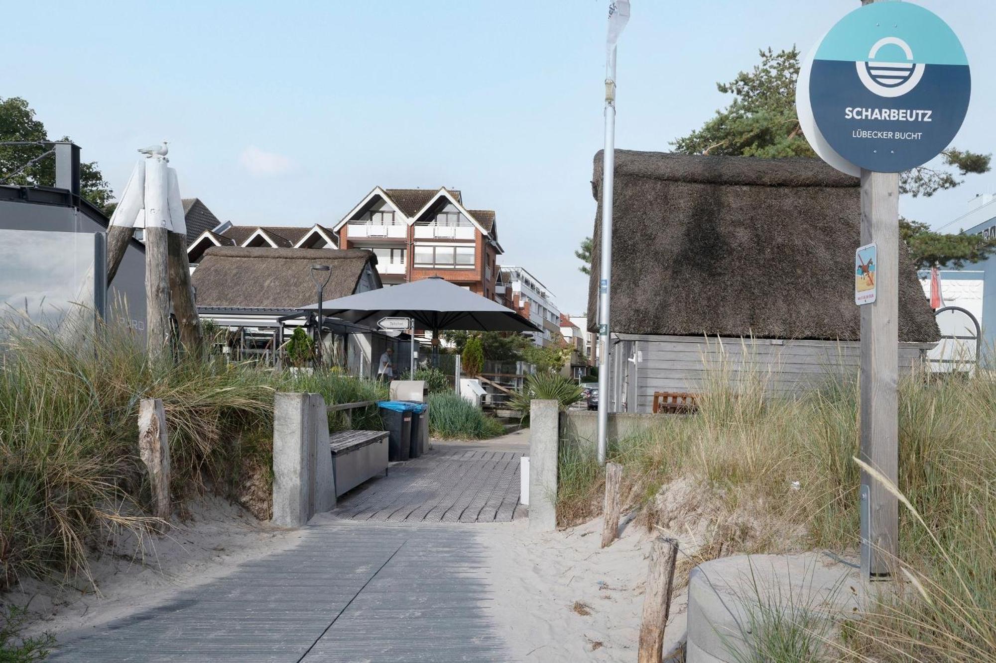 Strandburg Ostseeblick Scharbeutz Exteriör bild